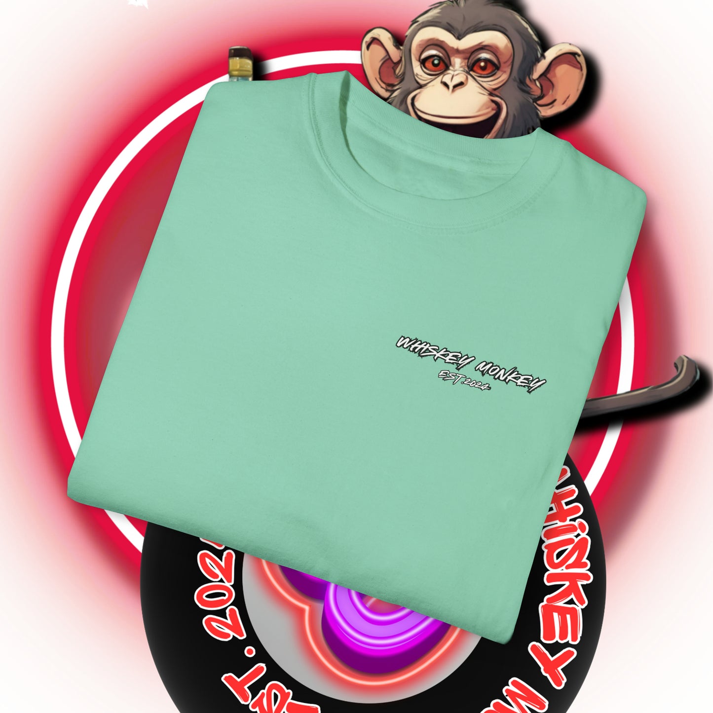 8 Ball Monkey Tee