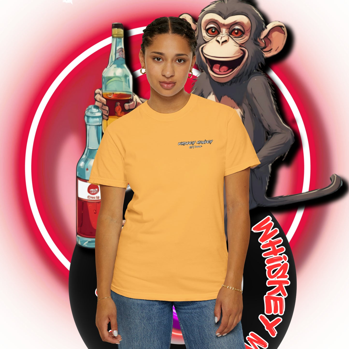 8 Ball Monkey Tee