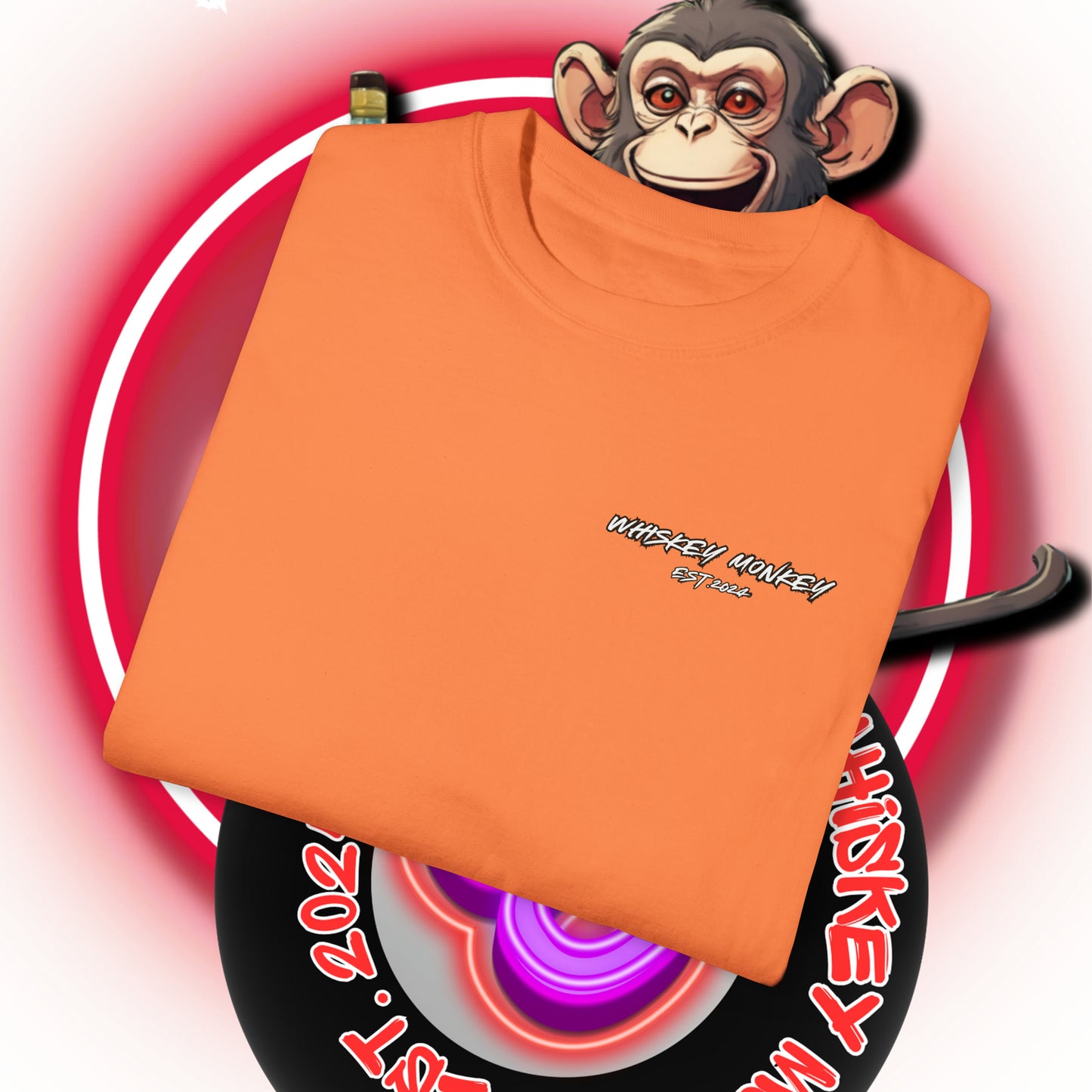 8 Ball Monkey Tee