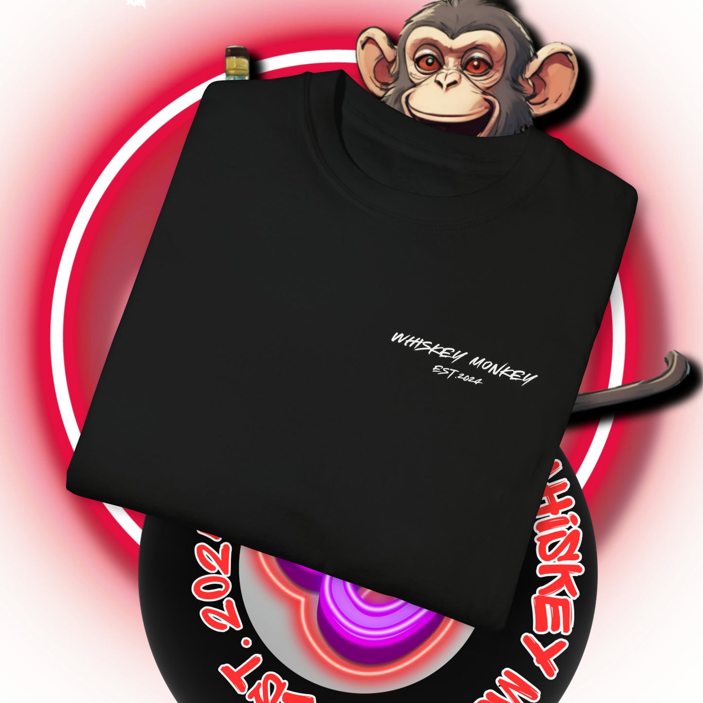 8 Ball Monkey Tee