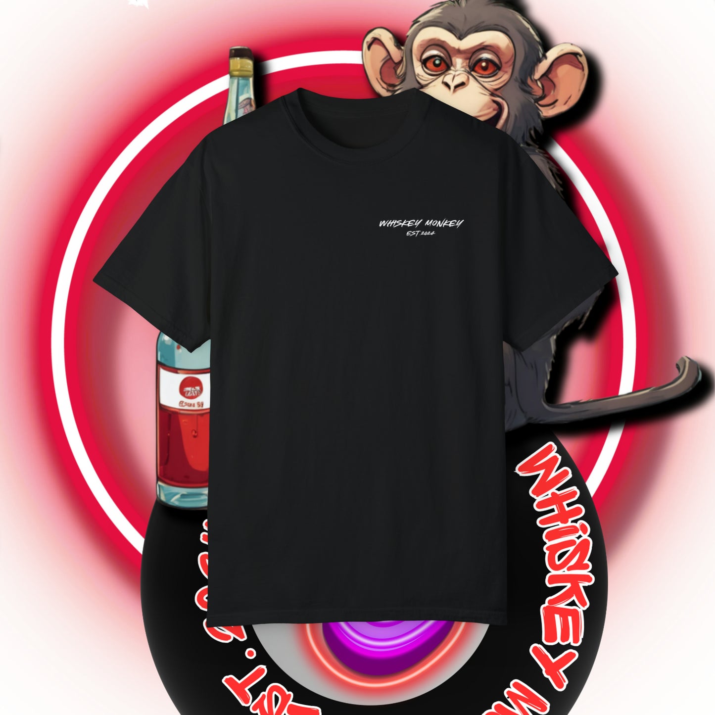 8 Ball Monkey Tee