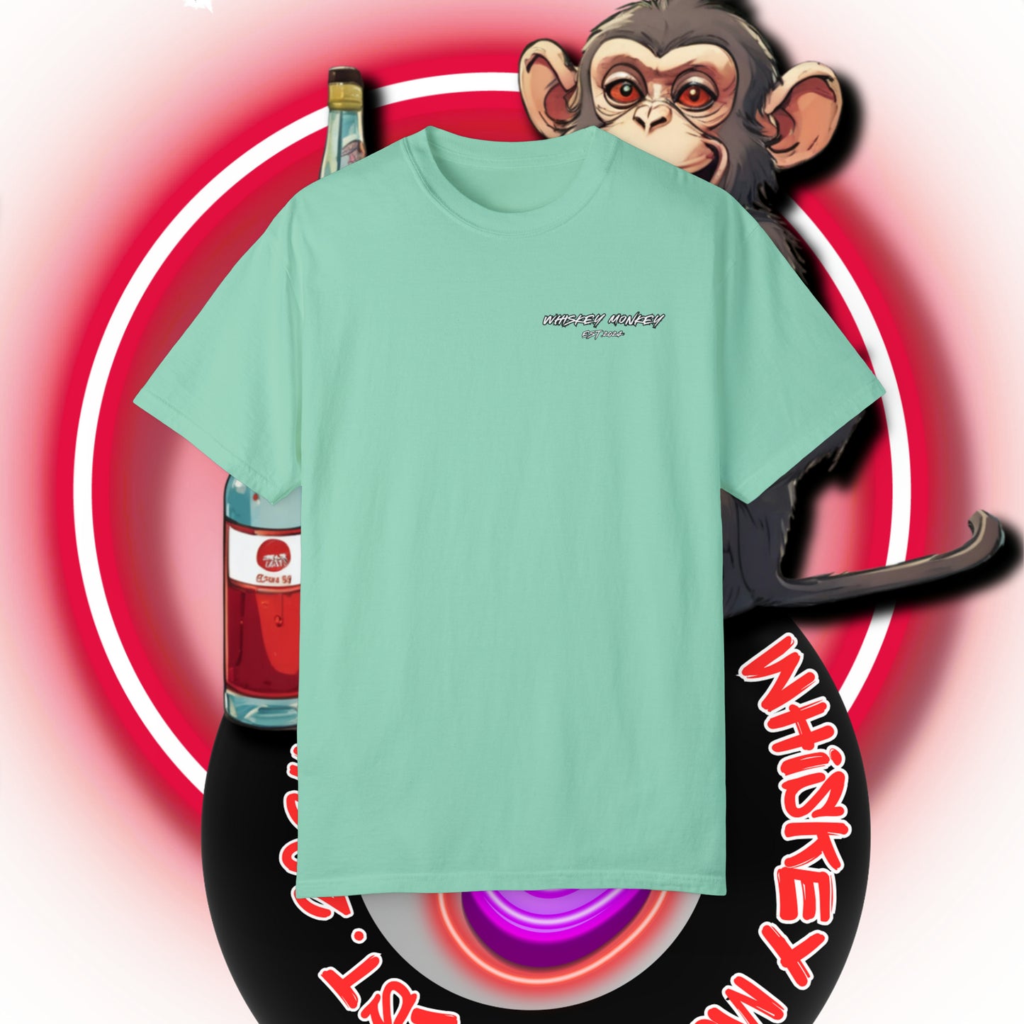 8 Ball Monkey Tee