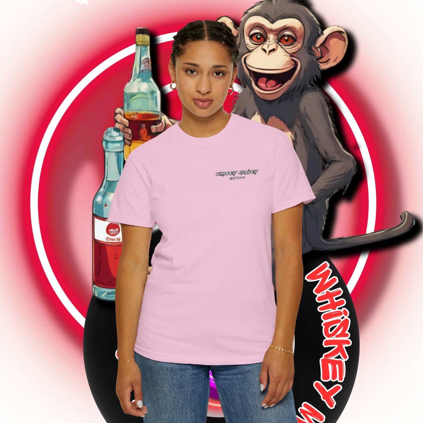 8 Ball Monkey Tee