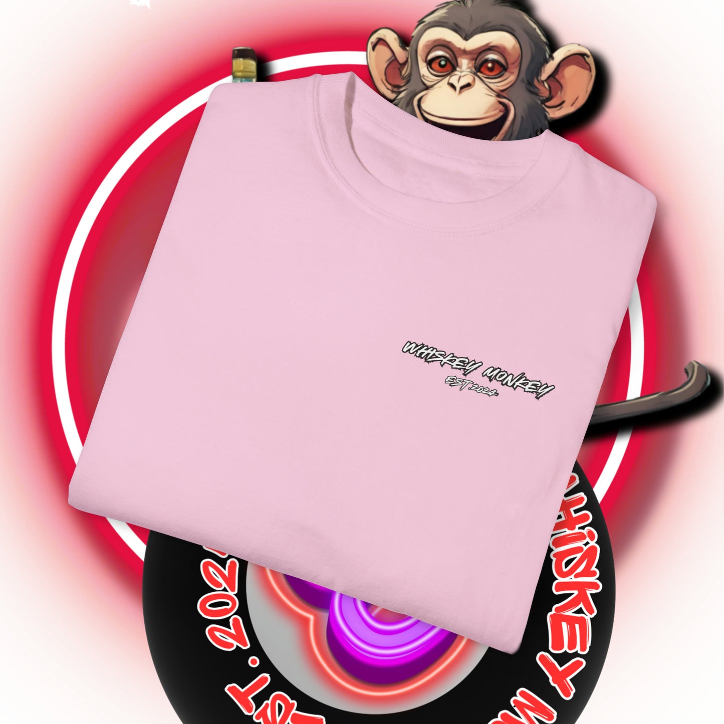 8 Ball Monkey Tee