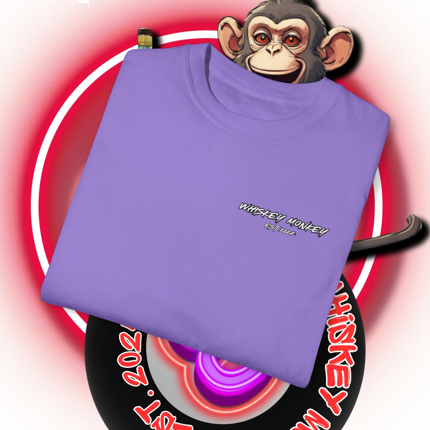 8 Ball Monkey Tee