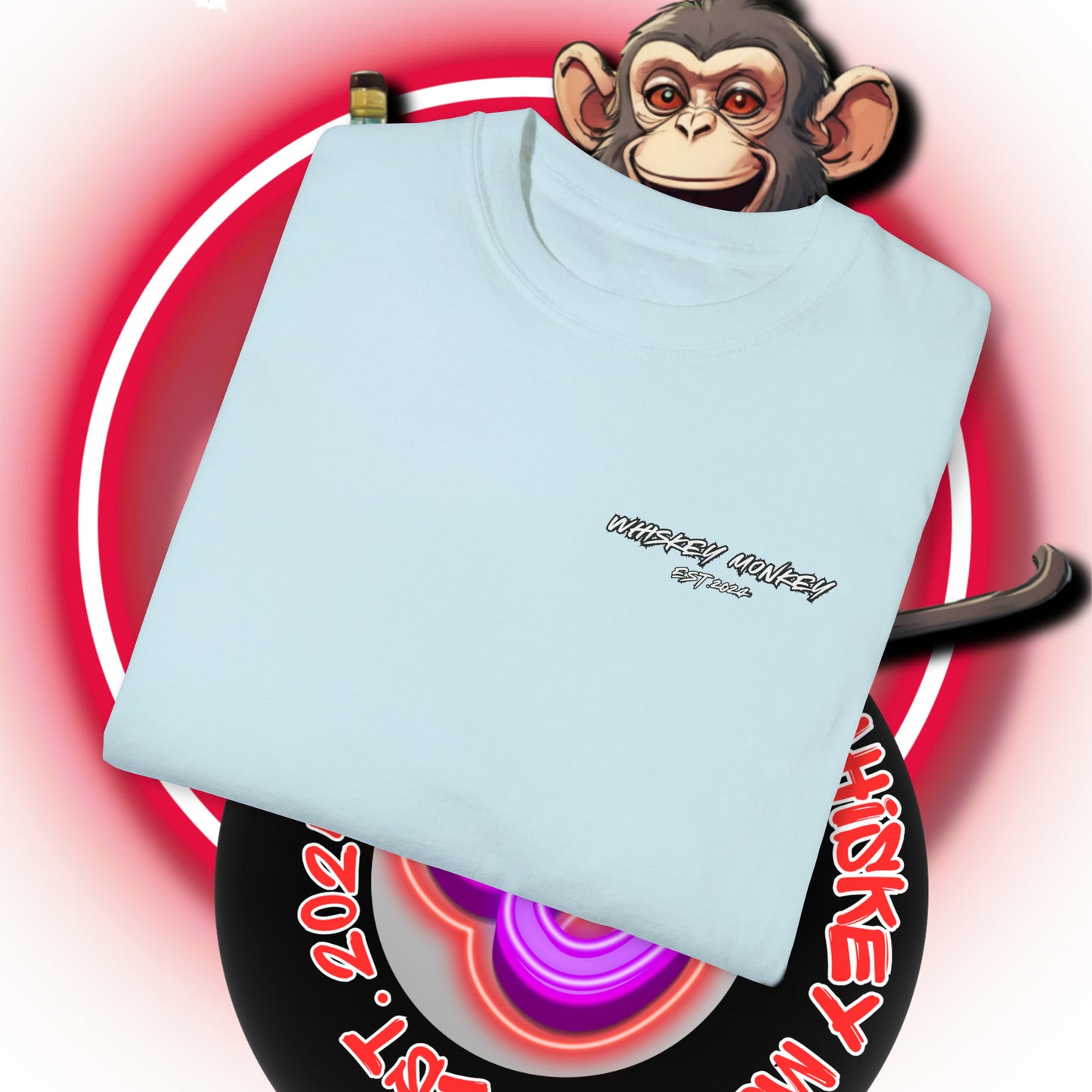 8 Ball Monkey Tee