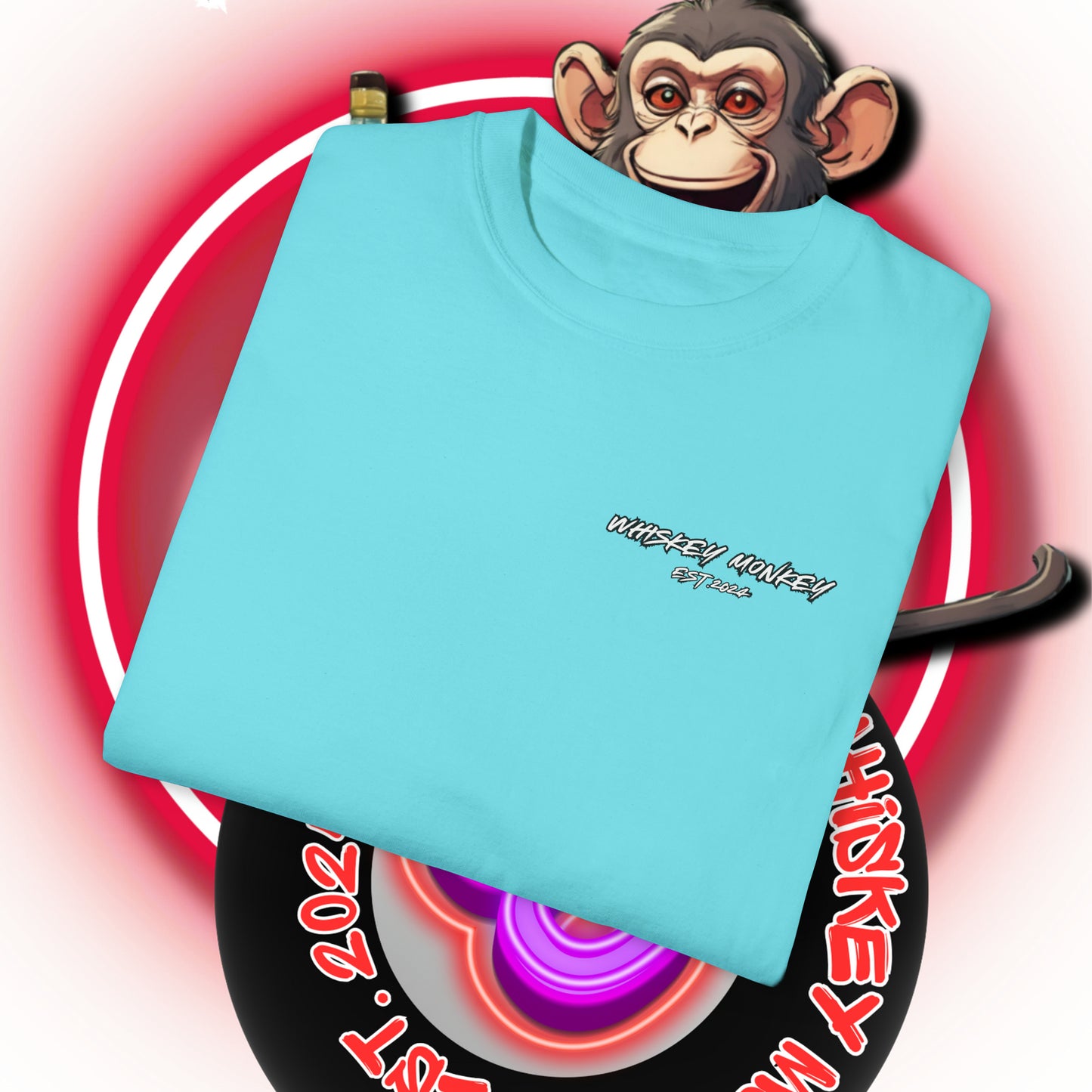 8 Ball Monkey Tee